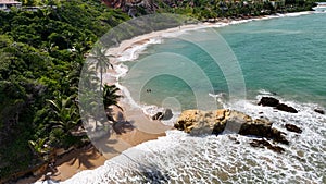 Coqueirinho Beach At Conde In Paraiba Brazil.