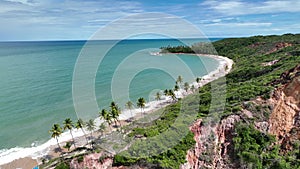 Coqueirinho Beach At Joao Pessoa In Paraiba Brazil.