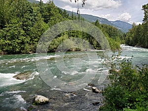 Coquihalla river in BC, Canada.