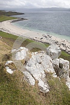 Coral Beaches; Waternish in Isle of Skye