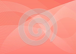 Coral pantone abstract background