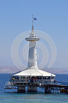 Coral World Underwater Observatory aquarium in Eilat Israel