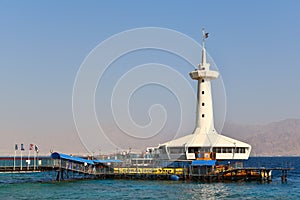 Coral World Underwater Observatory, public aquarium Eilat Israel