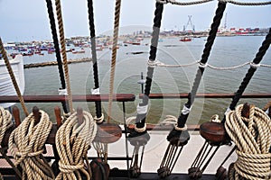 The Corbeta Esmeralda Museum is a Chilean museum in the city of Iquique (Tarapaca Region). It consists of a full-scale photo