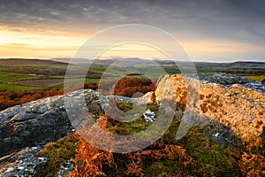 Corby\'s Crags view from the top