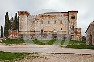 Corciano, Perugia, Umbria, Italy: the medieval castle of Pieve del Vescovo photo