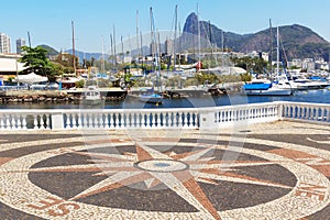 Corcovado Christ the Redeemer Guanabara bay, Rio de Janeiro, Bra