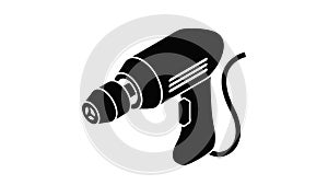 Corded drill icon animation