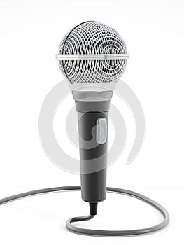 Corded microphone