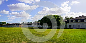 The Corderie Royale architecture in Rochefort city french boat Royal Rope making factory