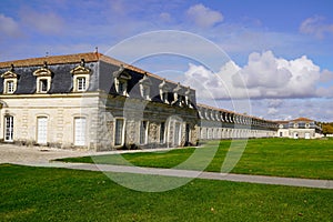Corderie Royale architecture in Rochefort city king Royal Rope making factory for vessel boat