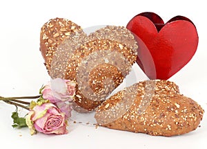 Cordially and crispy bread rolls