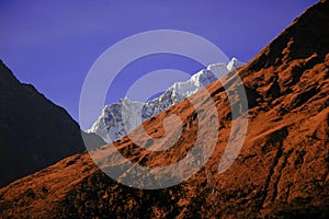 Cordillera Blanca mountains photo