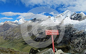 Cordillera Blanca Santa Cruz Track, Punta Union pass