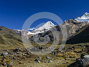 Cordillera blanca trail huayhuash, overnight, camping