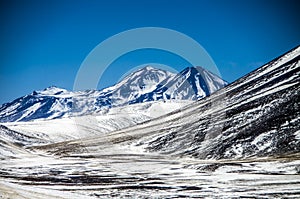 Cordillera near Atacama desert, Chile