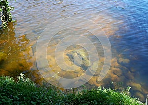 Cordoba Argentina River transparente rocks photo