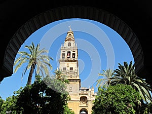 Cordoba Cathedral Arch Framed photo