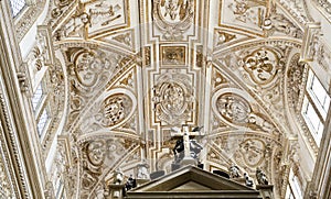 Cordoba Cathedral Transept Ceiling
