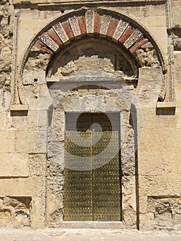 Cordoba mosque door full