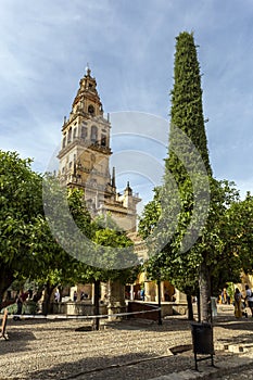 Puerta del Perdon at the Cathedral of Cordoba, Spain photo