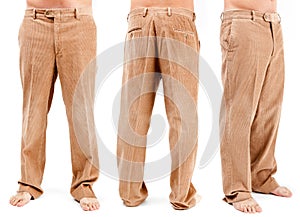 Corduroy trousers