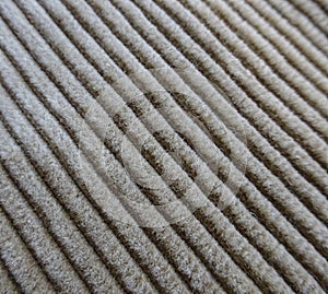 Corduroy velvet fabric surface texture