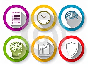 Core Business Concepts Icon Collection