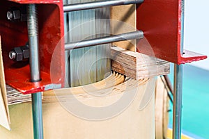 Core and coils assembly of transformer