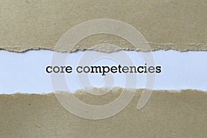 Core competencies