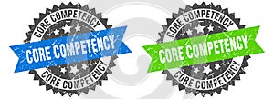 core competency band sign. core competency grunge stamp set