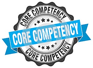 core competency seal. stamp