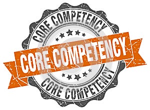 core competency seal. stamp