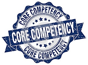 core competency seal. stamp
