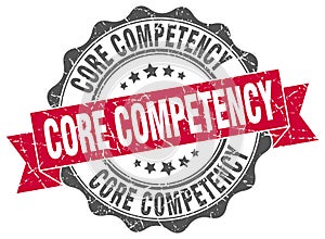 core competency seal. stamp
