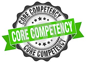 core competency seal. stamp