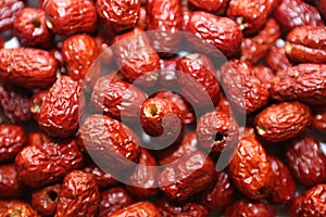 Core-removed jujube