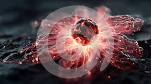 Core Spark: Visualizing an Atomic Particle. Generative AI