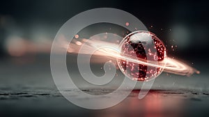 Core Spark: Visualizing an Atomic Particle. Generative AI