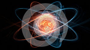 Core Spark: Visualizing an Atomic Particle. Generative AI