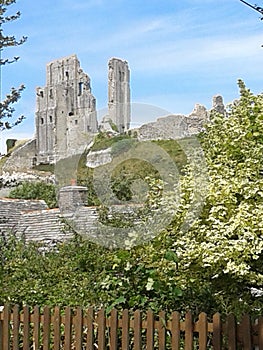 Corfe Castle beautiful area.