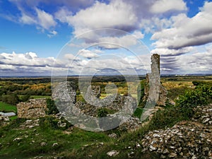 Corfe Castle Dorset ruins