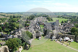 Corfe Castle village