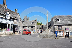 Corfe village centre.