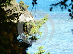 Corfu Greece in sommer seaside