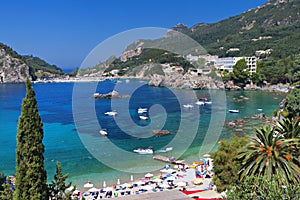 Corfu island in Greece photo