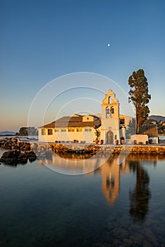 Corfu island vlacherna monastery