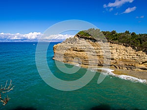 Corfu - Sidari coastline