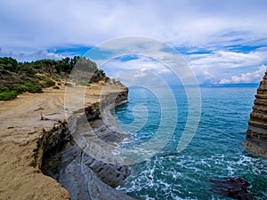 Corfu - Sidari coastline