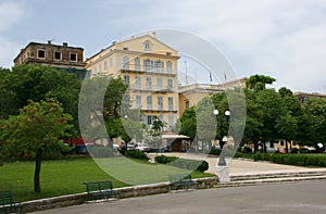 Corfu town